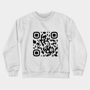 scan code Crewneck Sweatshirt